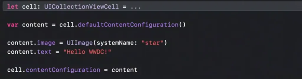 iOS 14 — Modern Cell Configuration for Beginners (Programmatically)