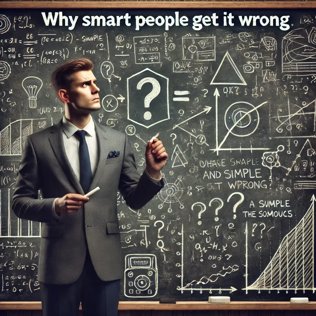 Why Smart People Get It Wrong