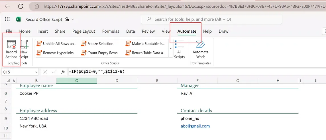 Letter Approval using Power Automate