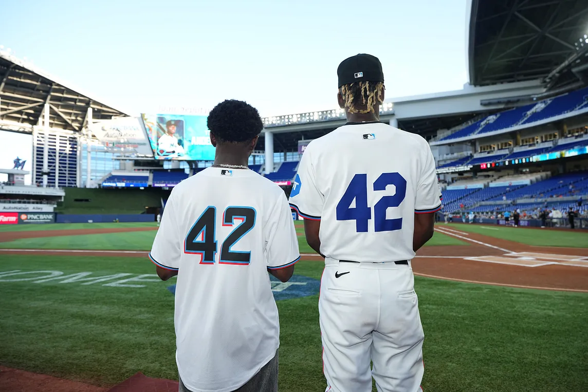 Miami Marlins honor Jackie Robinson’s legacy in series of events