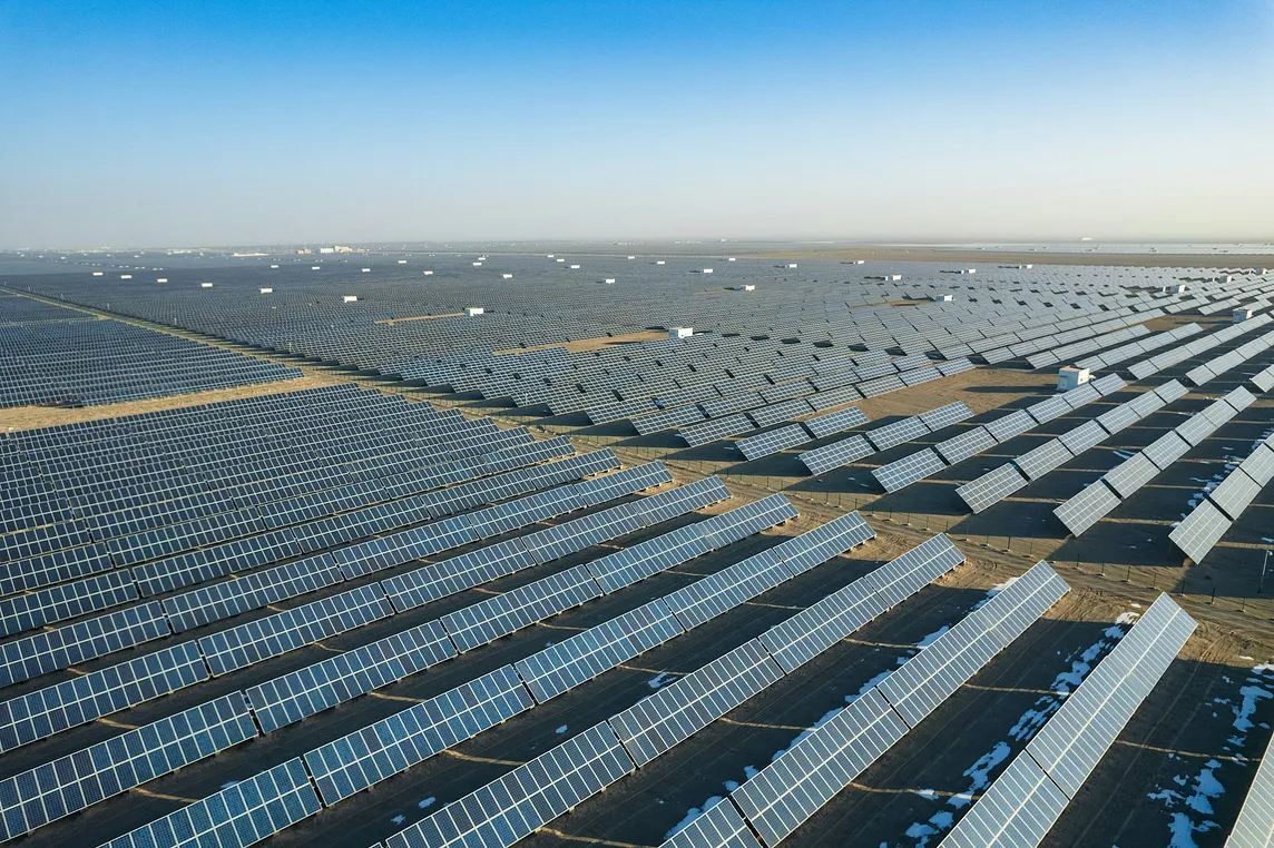 IMAGE: The Gansu Dunhuang Solar Park is a 50-megawatt (MW) photovoltaic power station located in the Gansu Province, in China