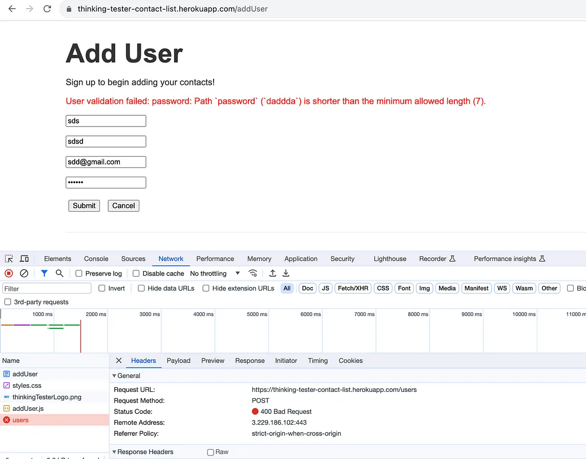 How to Perform API Intercept Using Playwright