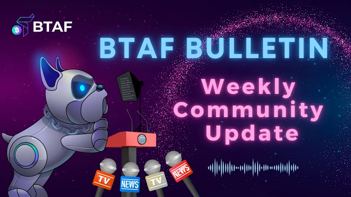 8️⃣8️⃣ BTAF token weekly bulletin #88–8 September 2024