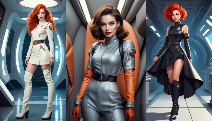 Prompt Share: Retro Sci-fi Fashion