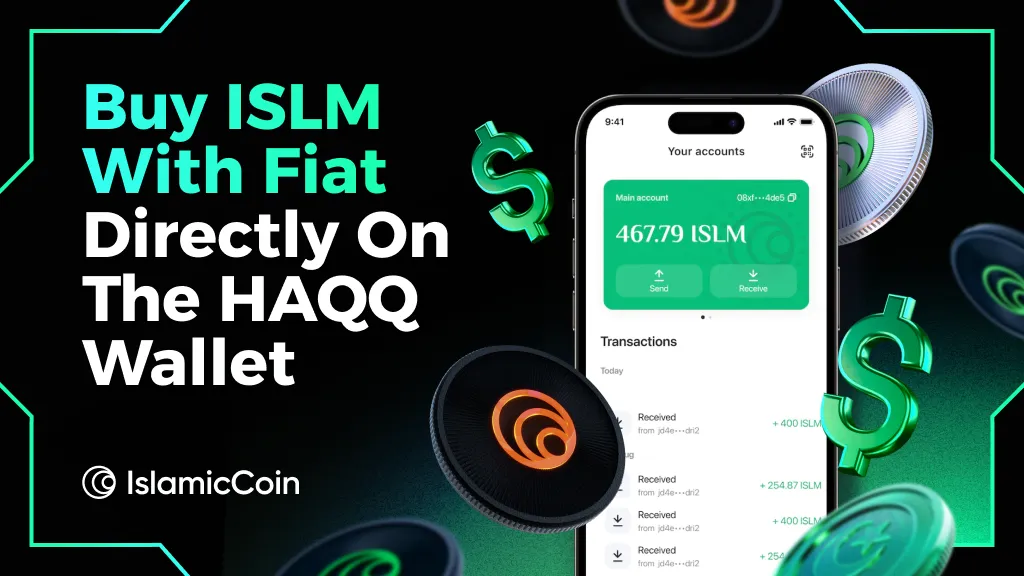 Buy ISLM with Fiat Directly on the HAQQ Wallet