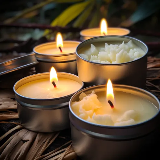 Discover the Magic of Coconut Beeswax Blend Candles: A Tropical Twist to Candlelight