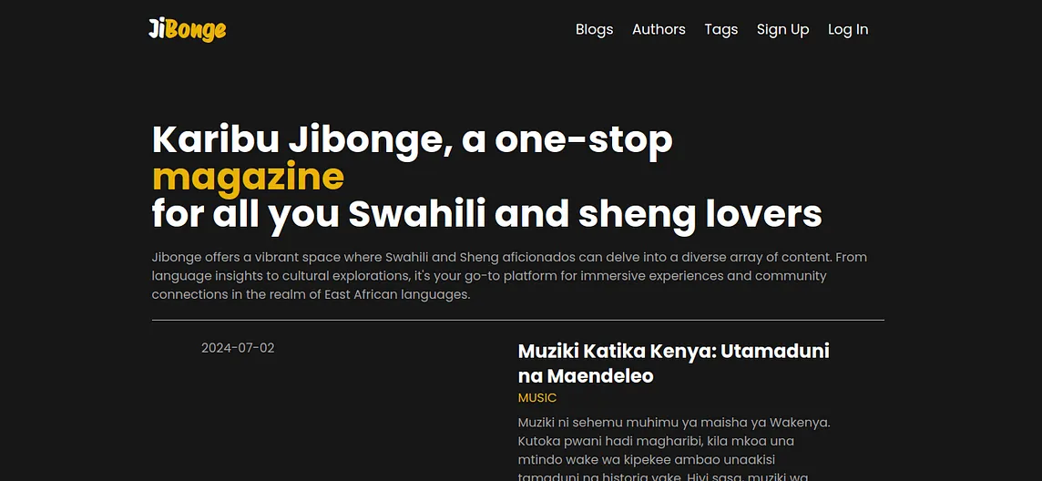 Jibonge: Story on How I Built Jibonge App