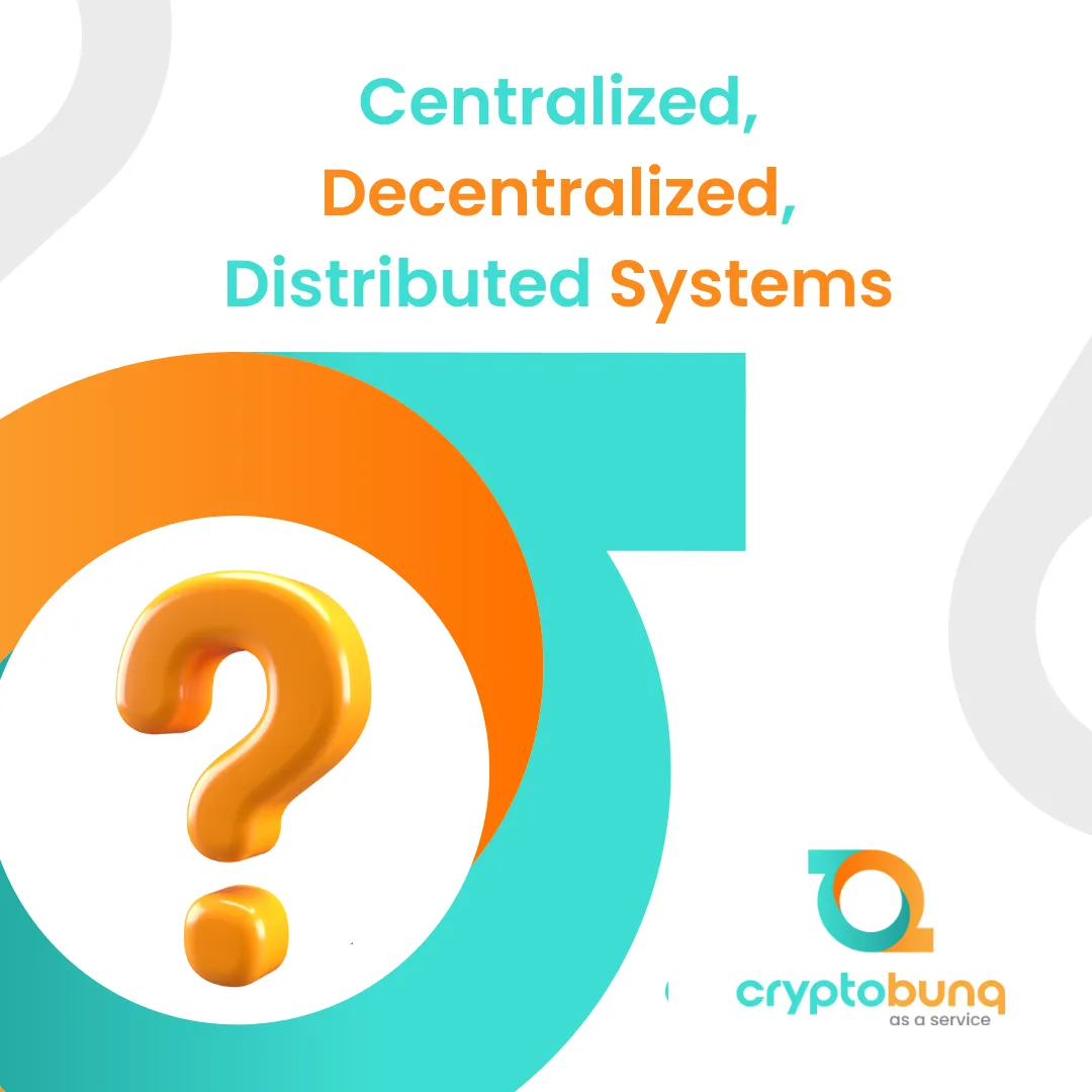 centralized decentralized distributed systems