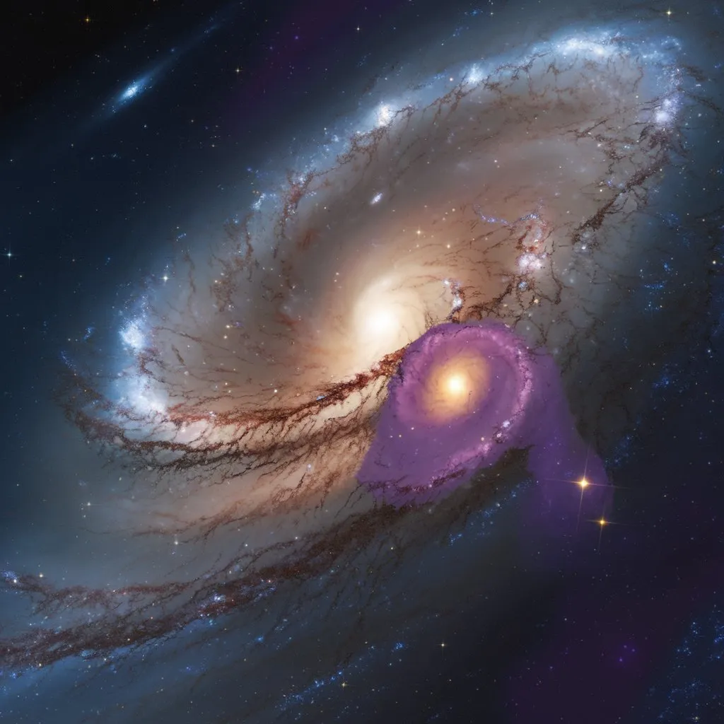 A Brief Glimpse of Galaxy Collision: The Fastest Collision Known in the Universe