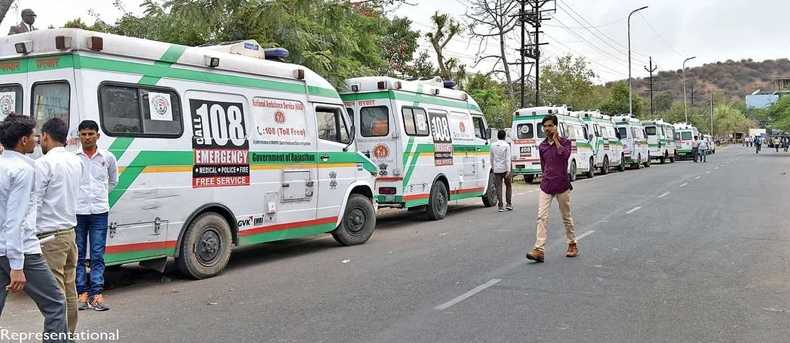 Struggling for Dignity: Assam Ambulance Workers Demand Fair Wages and Better Working Conditions