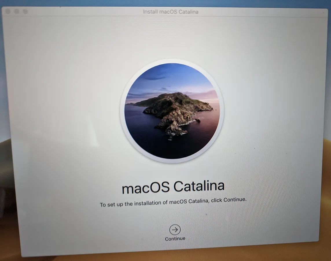 Setting Up  macOS Catalina: Wipe and Reinstall (2020)