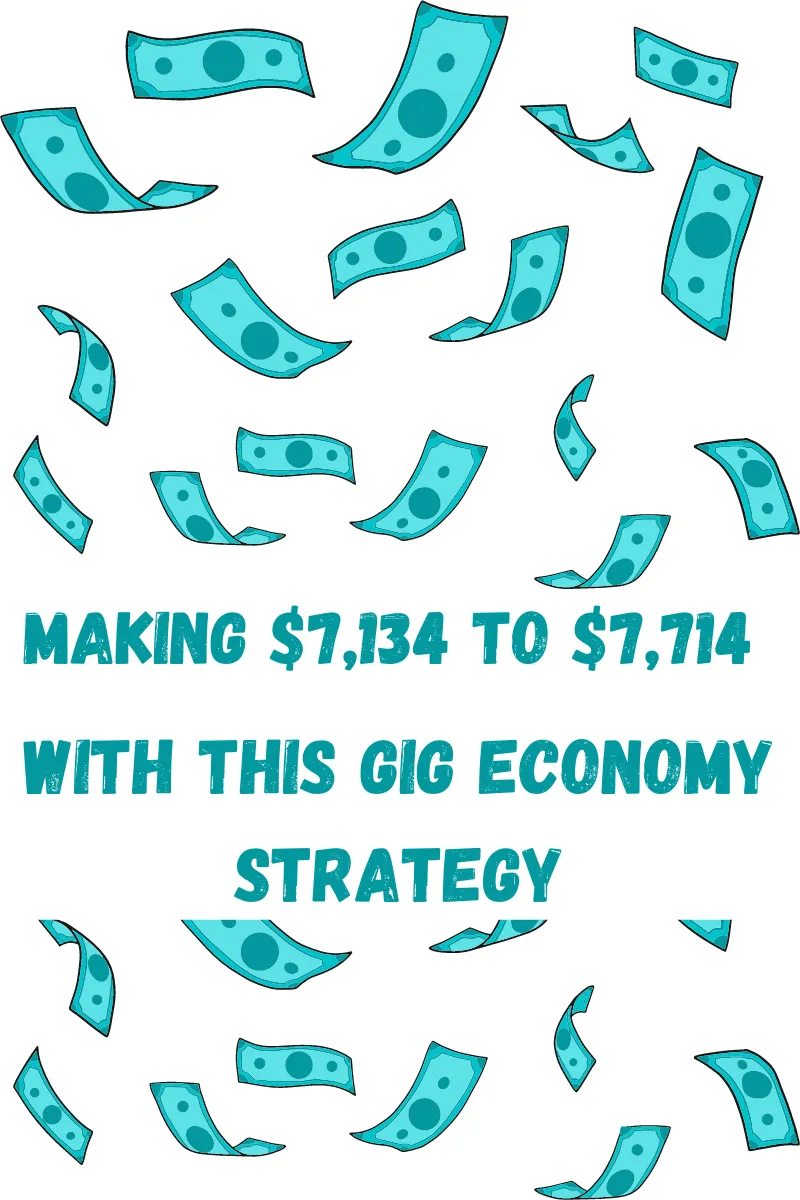 Money Making Strategy For The Average Joe to Make $7,134 to $7,714