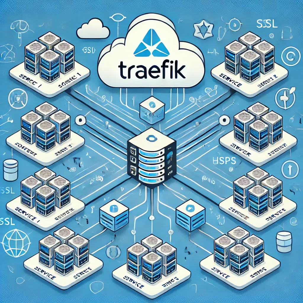 Containers load balancing with Traefik
