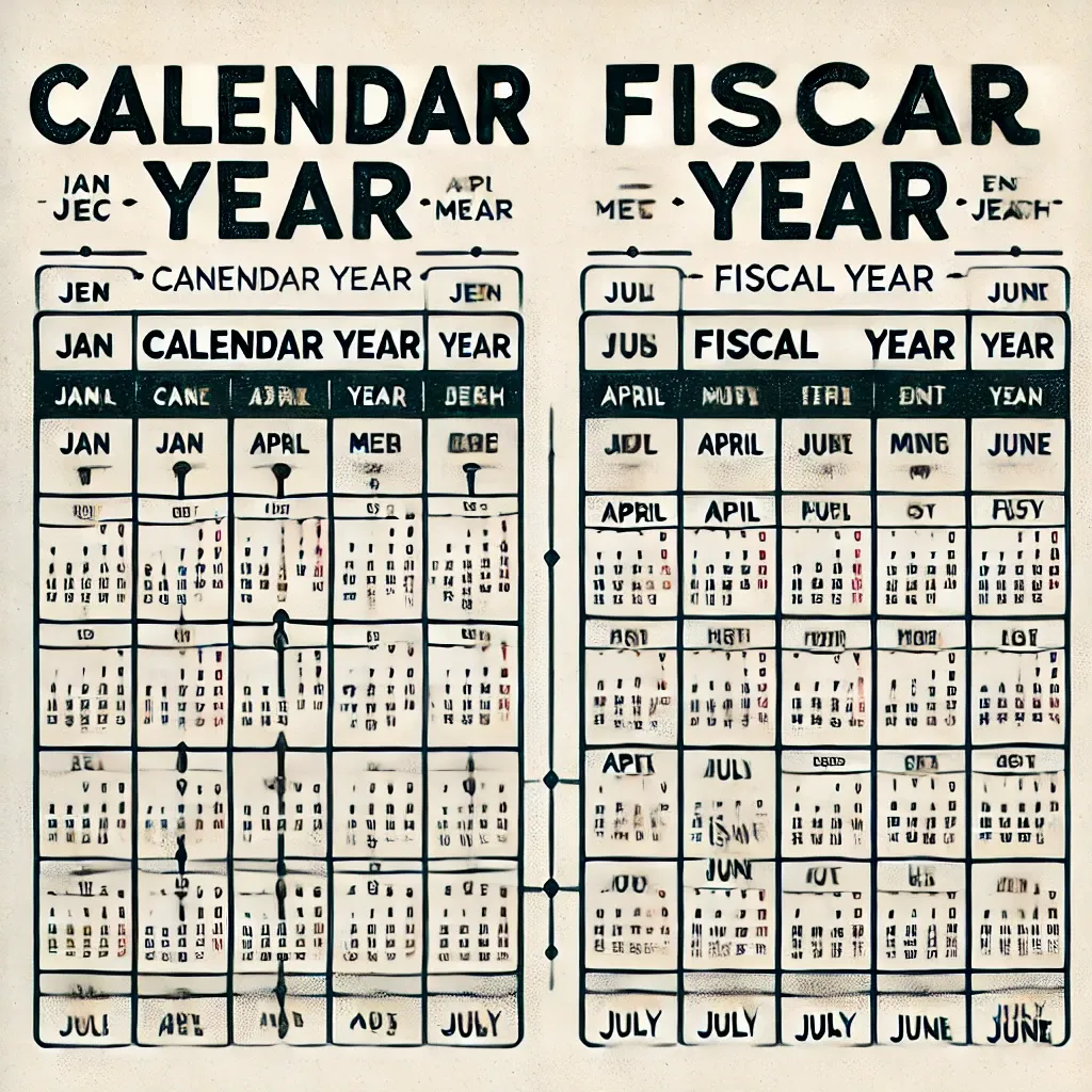 Understanding Fiscal Year and Calendar Year And Accrual Basis Versus Cash Basis in Accounting.