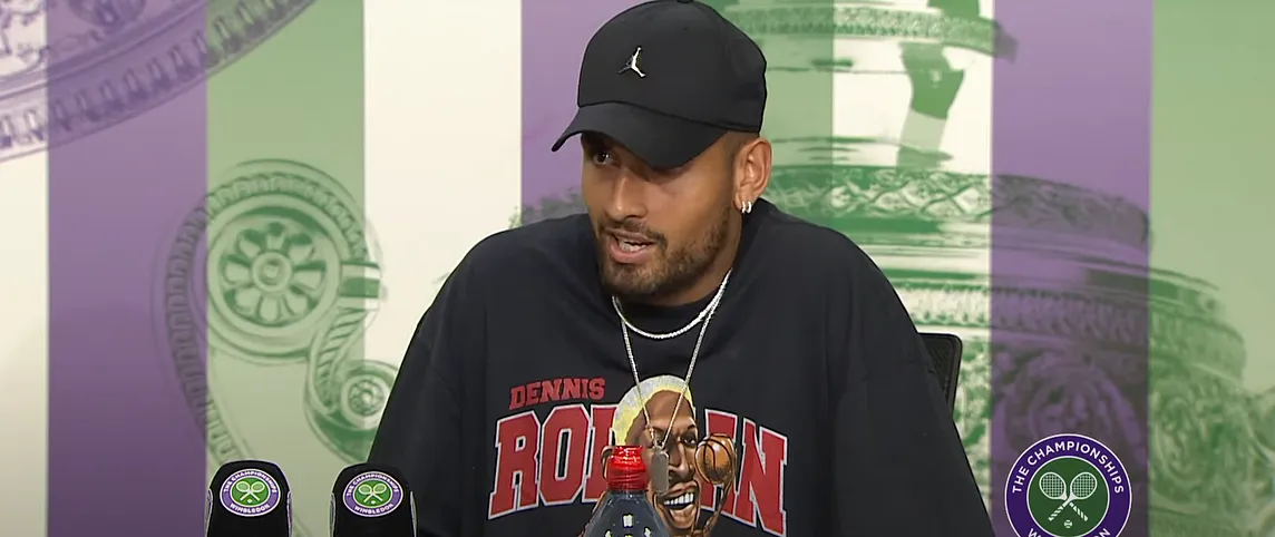 Nick Kyrgios press conference Wimbledon