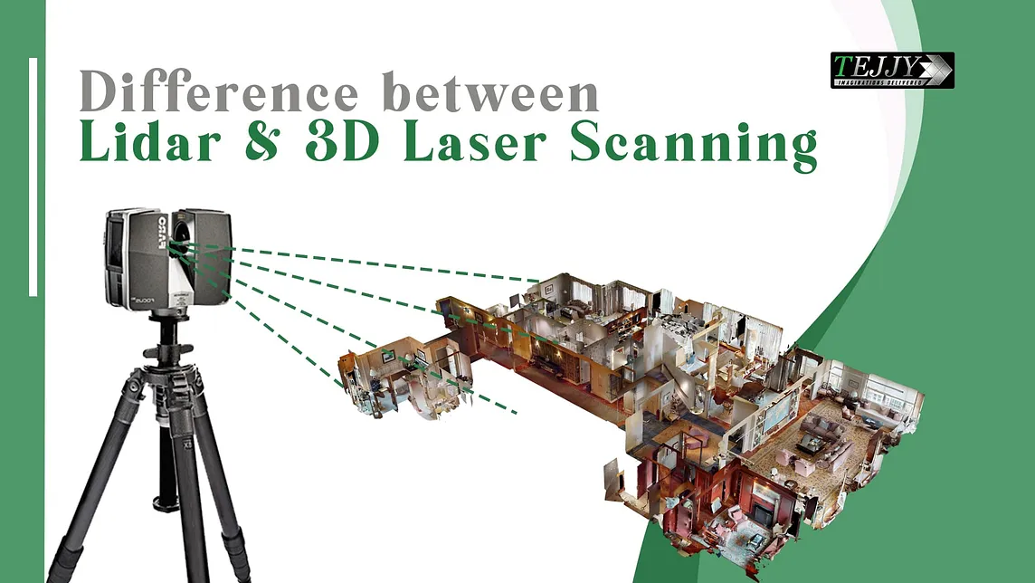 Difference between LiDAR and 3D Laser Scanning Services