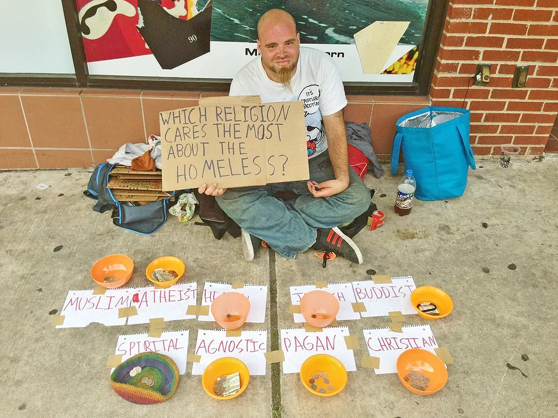 The Beggar’s Clever Gamble: Turning Compassion Into Money