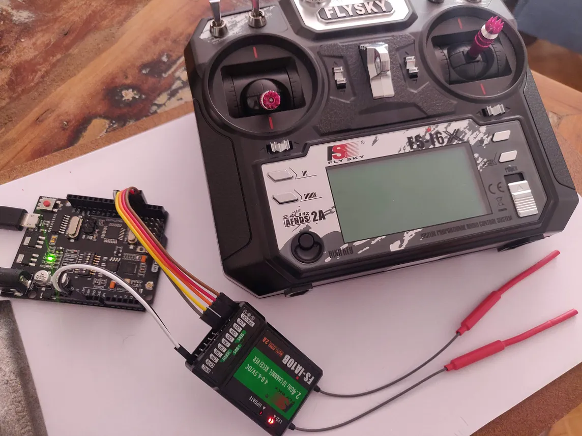 How to read RC receiver signal with Arduino