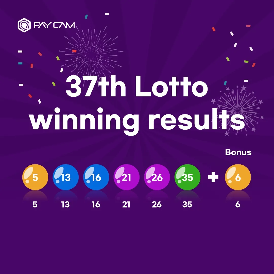 37th Lotto Winning Results