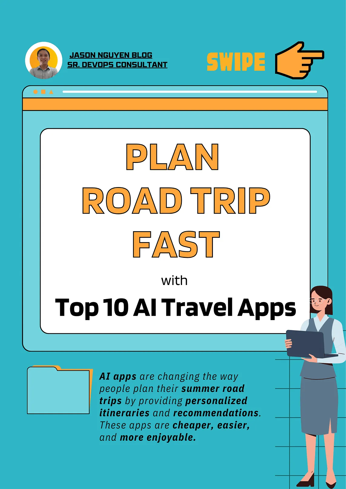 How to Plan an Easy Summer Road Trip with Top 10 AI Travel Apps ✈️