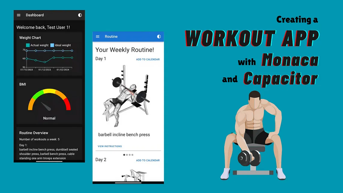 Creating a Workout App with Monaca and Capacitor