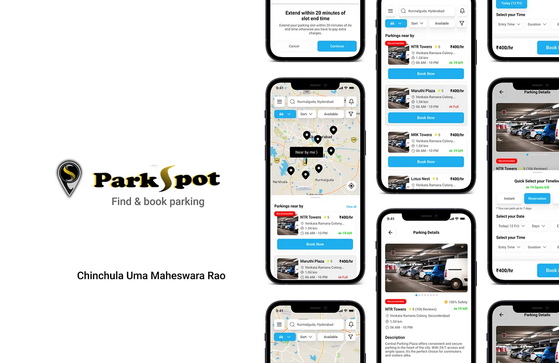 Enhancing Parking Convenience: Optimizing Parkspot-Find & Book Parking App