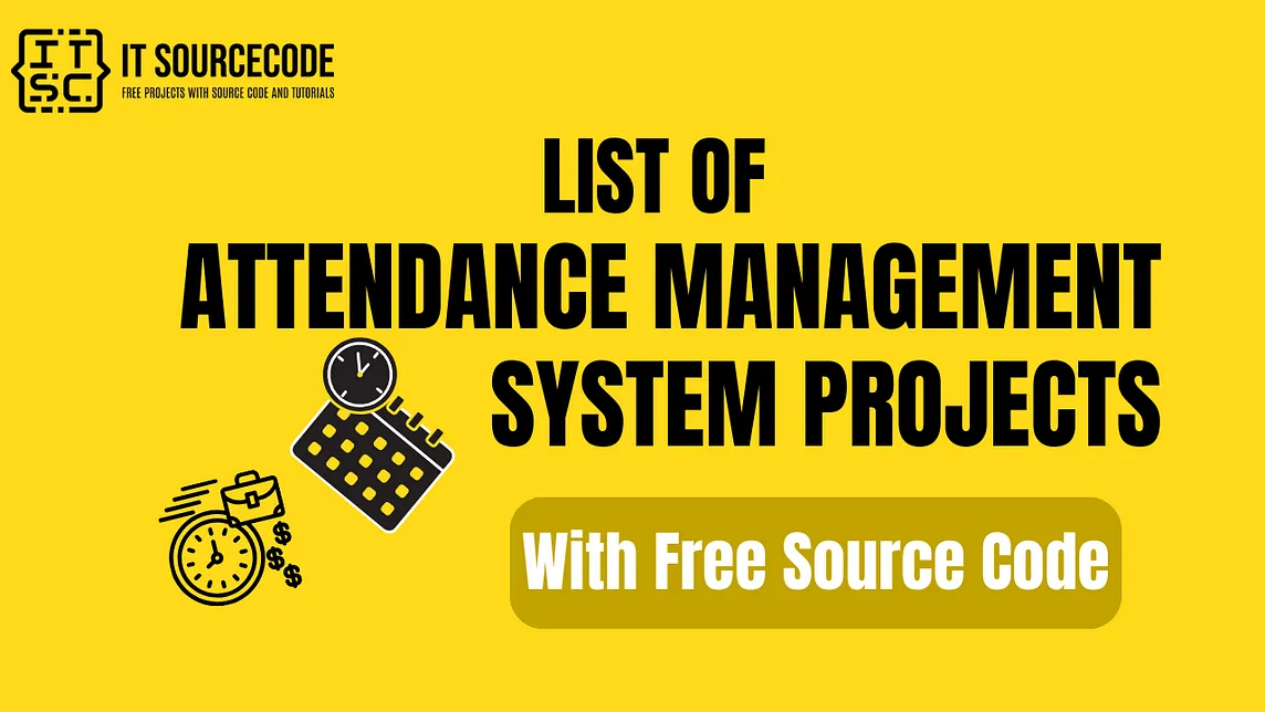 Attendance Management System Projects with Source Code