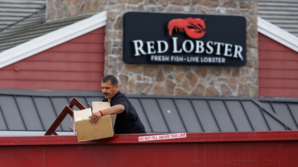 Red Lobster restaurants closing