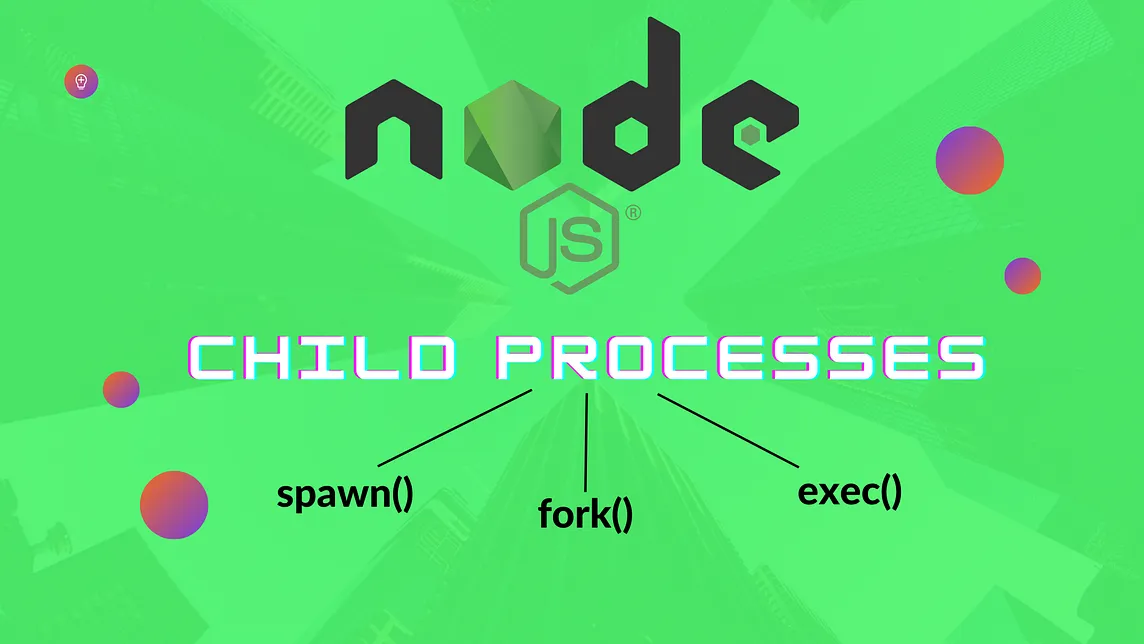 Child Processes: Spawning child processes in Node.js.