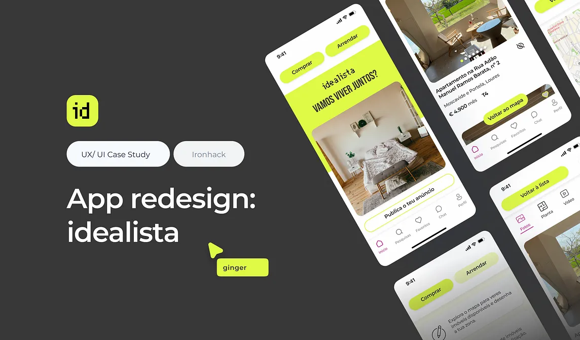 Real estate app redesign (idealista): UX/UI Case study