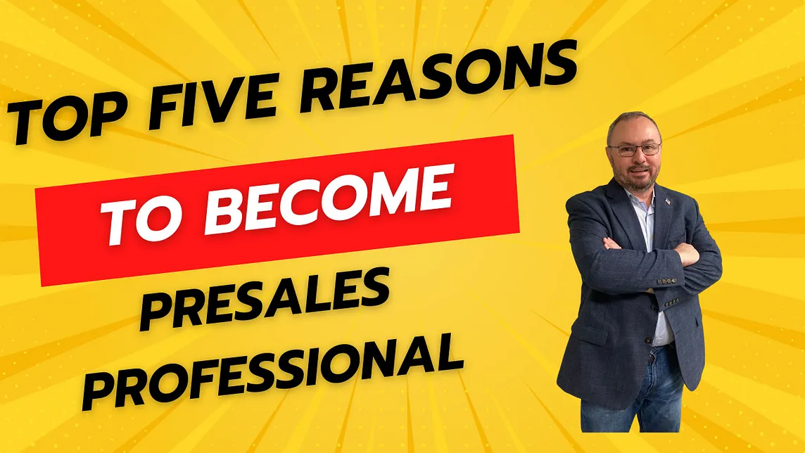 Top Five Reasons to Be a Cloud Presales Engineer