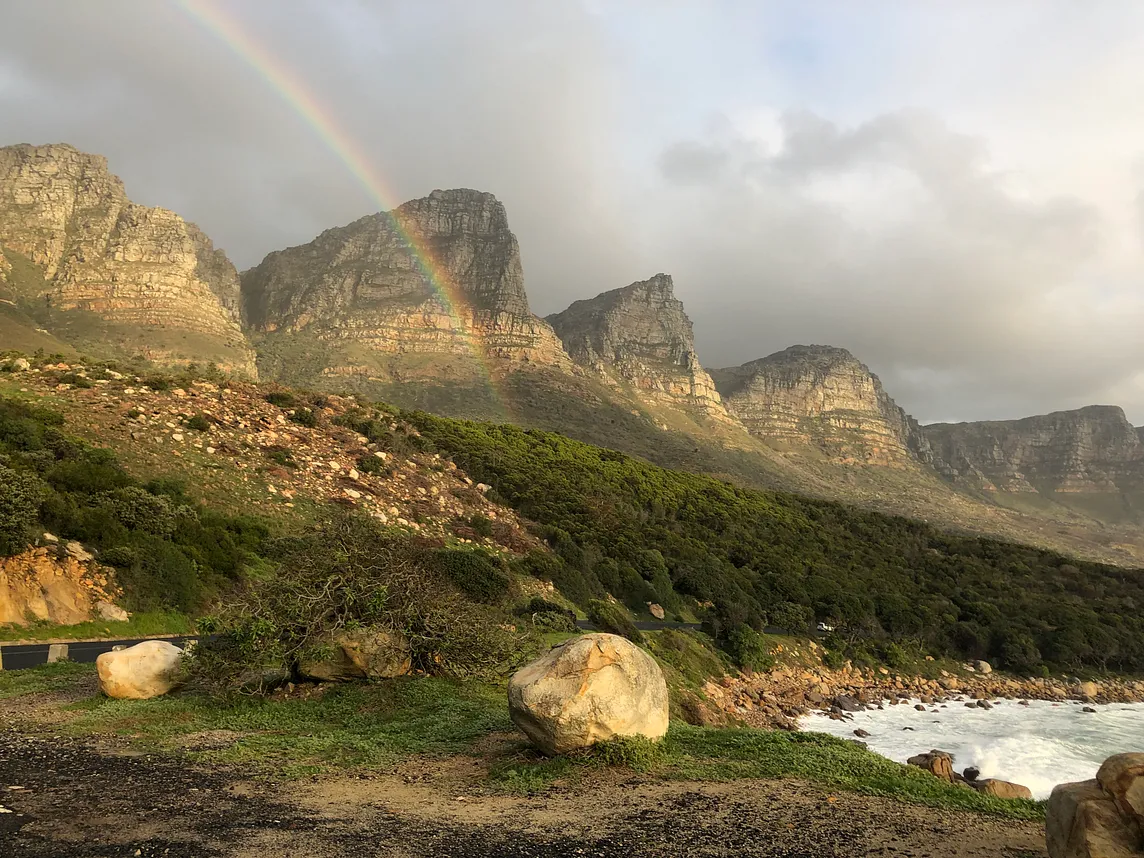 The birth of a rainbow