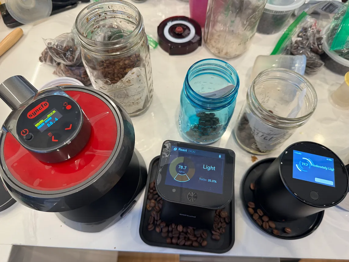 Comparing Coffee Roast Color Analyzers: Initial Data