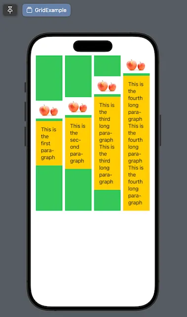 Unlocking SwiftUI: Achieving Consistent Row Heights in Grids Based on Longest Content