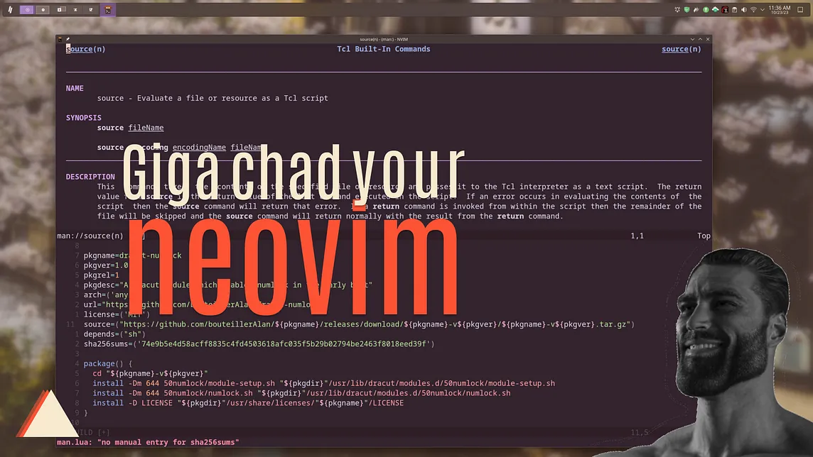 Neovim config from scratch