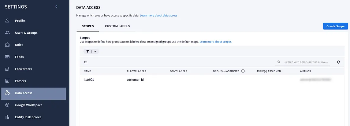 Data RBAC in Chronicle SIEM