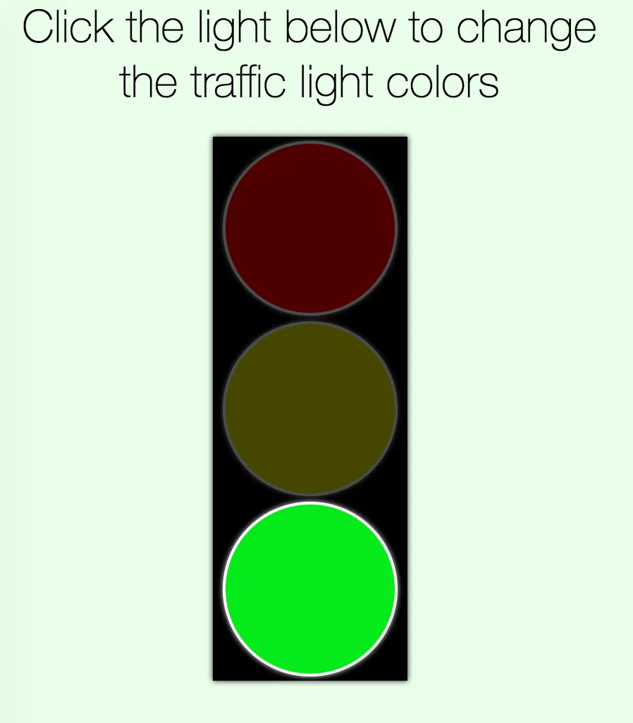 Stop in the Name of the Traffic Light