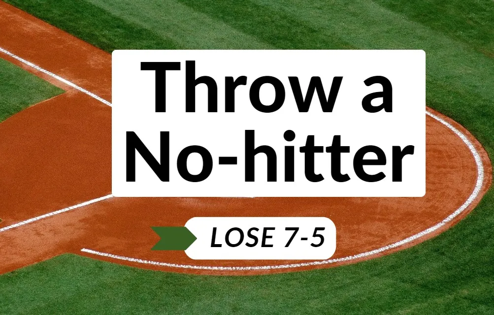 Improbable: Minor League Team Throws No-Hitter, Loses 7–5