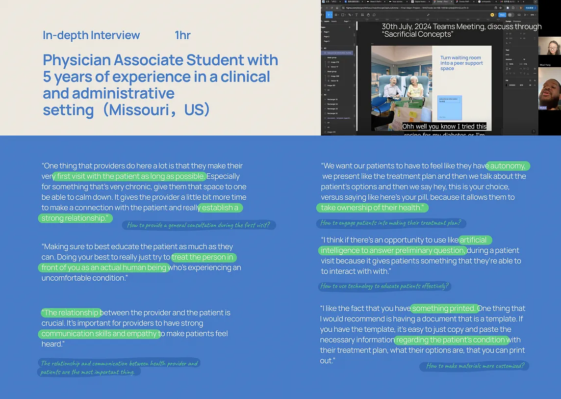 Week 7 Reflection: Enhancing Patient Onboarding and Insights from Collaborative Prototyping and…