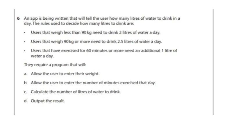 Class/Homework: T-Level Unit 6 Data — Past paper questions on importance of data and data…