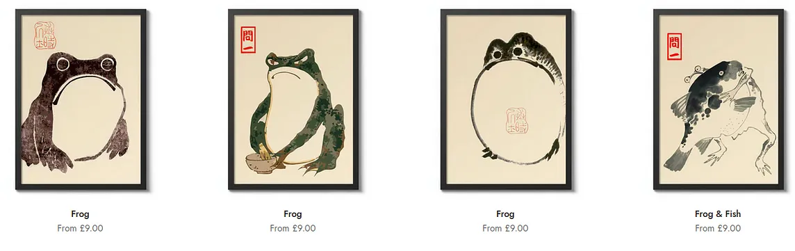 The Japanese Art Frog Mystery