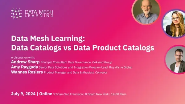 The difference between data catalogs and data product catalogs.