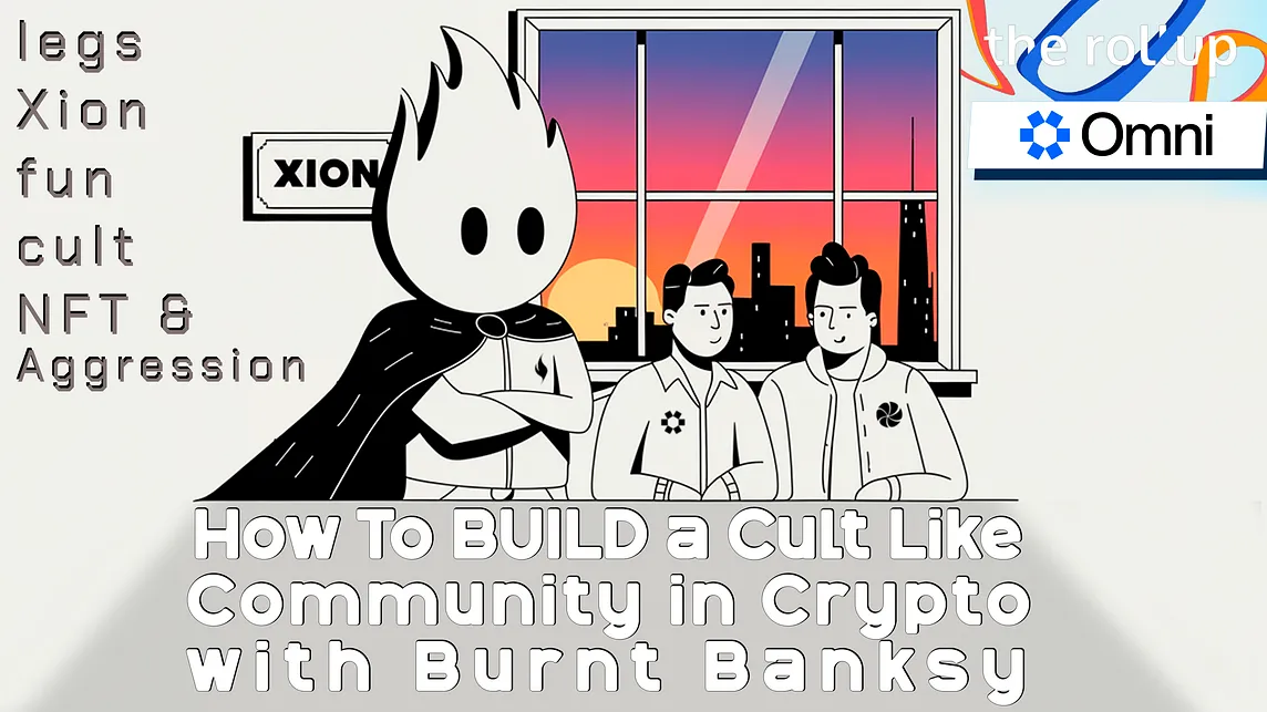 The Fiery Vision of Burnt Banksy. Journey of Fire Community, Collaboration and Crypto days