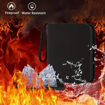 How do fireproof bags compare to other fire safety measures?