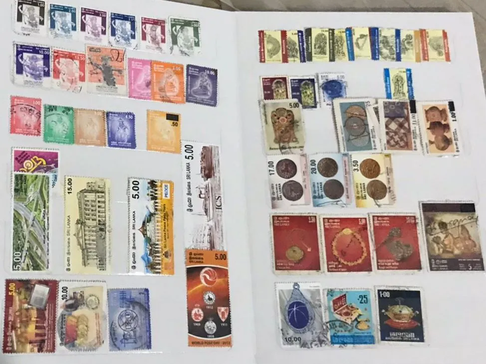 A collection of stamps