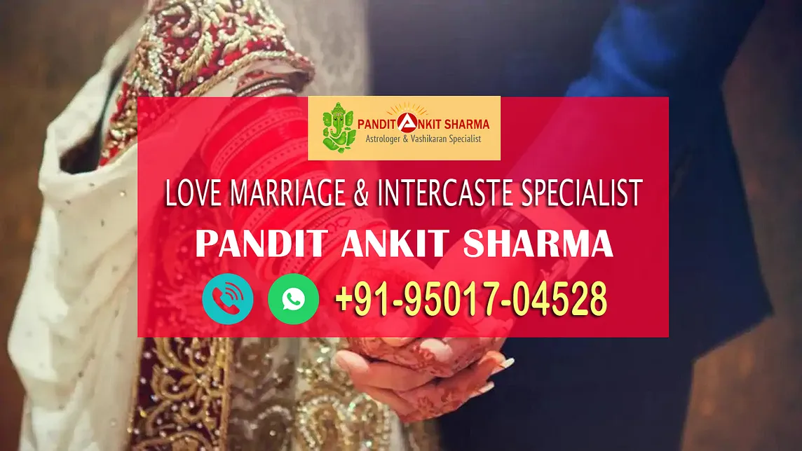 Best love marriage astrologer Pt. Ankit Sharma Ji at 91–95017–04528