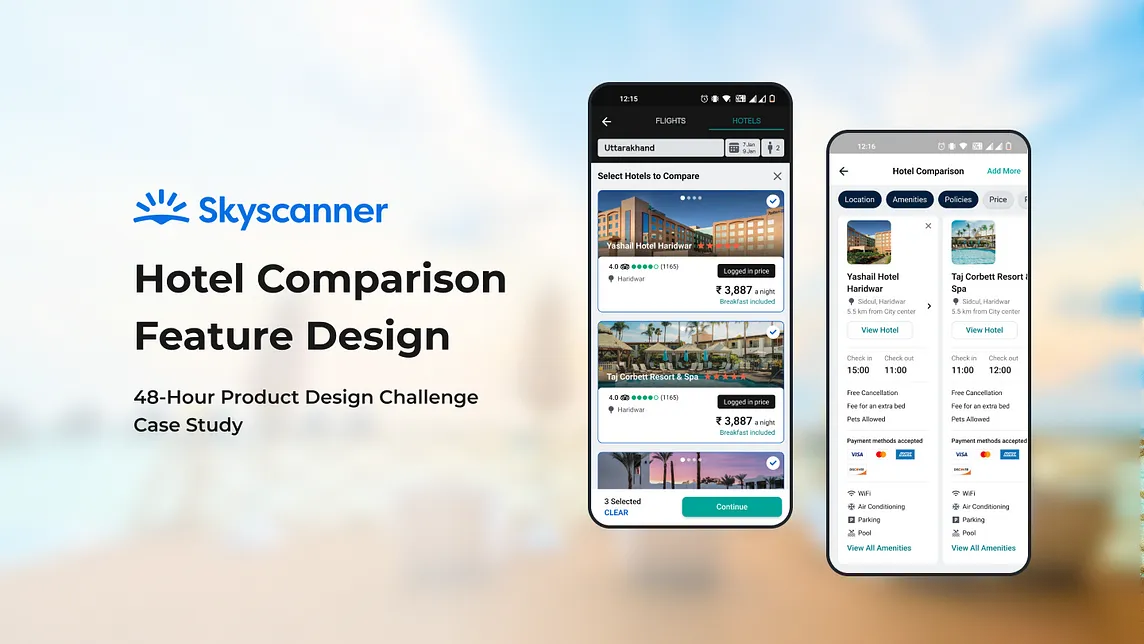Making a Perfect Choice: Designing a User-Friendly Hotel Comparison Feature within 48 Hours