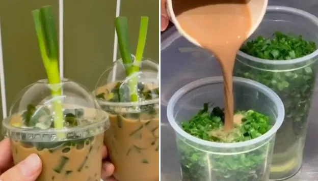 Spring Onion Coffee in China, source Al Bawaba News