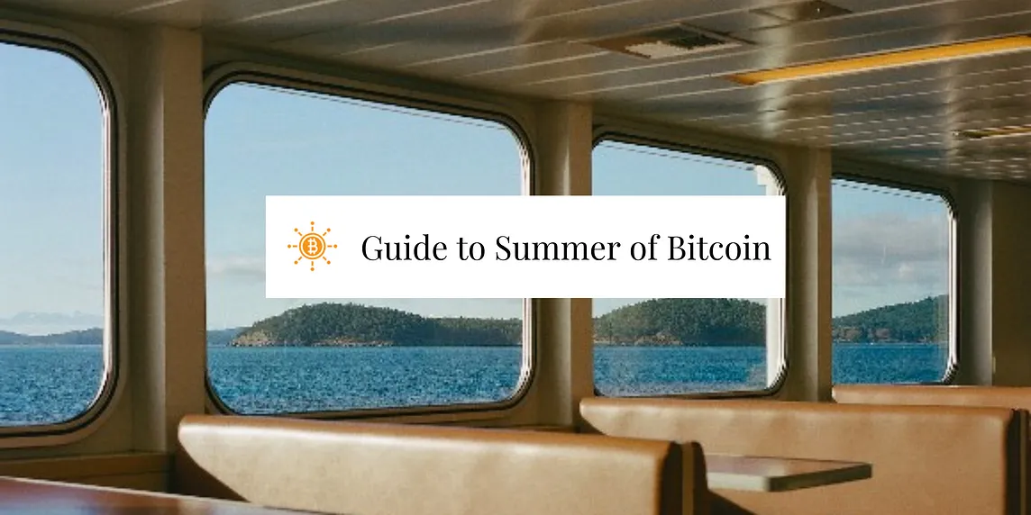 A step-by-step guide to getting into Summer of Bitcoin (Designer’s Track)