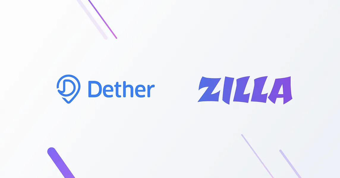 ZILLA is now listed on Dether